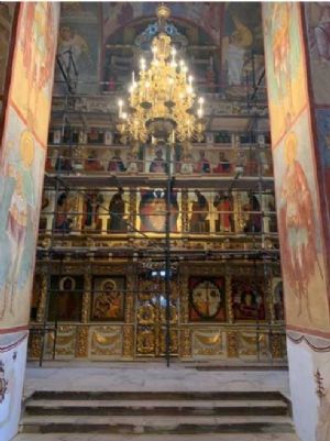 Интерьер Успенского собора
