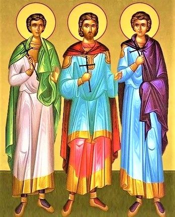 2 октября Церковь чтит память мучеников Трофима, Савватия и Доримедонта.