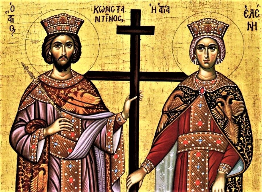 3 июня Церковь чествует память Владимирской иконы Божией Матери. Равноапостольного царя Константина и матери его царицы Елены.
