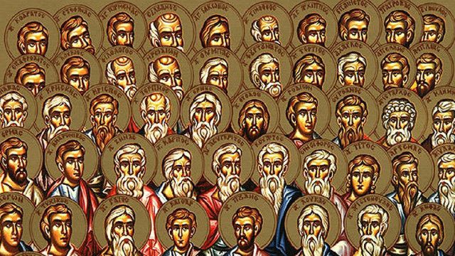 17 января – суббота пред Богоявлением. Предпразднство Богоявления. Собор 70-ти апостолов. Церковь чествует память преподобного Феоктиста, игумена Кукума Сикелийского.